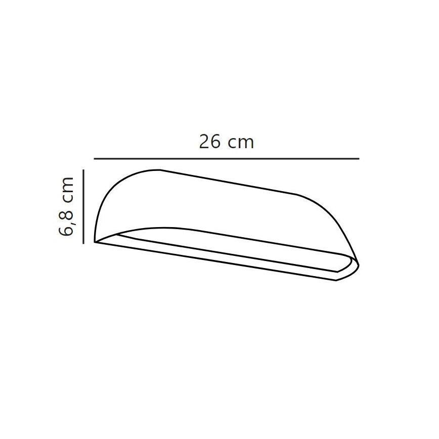 Nordlux - Applique a LED da esterno FRONT LED/9,5W/230V IP44