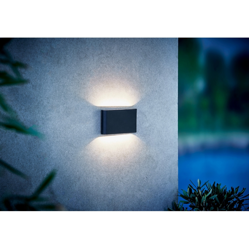 Nordlux - Applique a LED da esterno KINVER LED/8,5W/230V IP54 nero