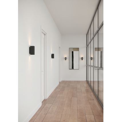 Nordlux - Applique a LED dimmerabile CURTIZ 2xLED/4,5W/230V nero