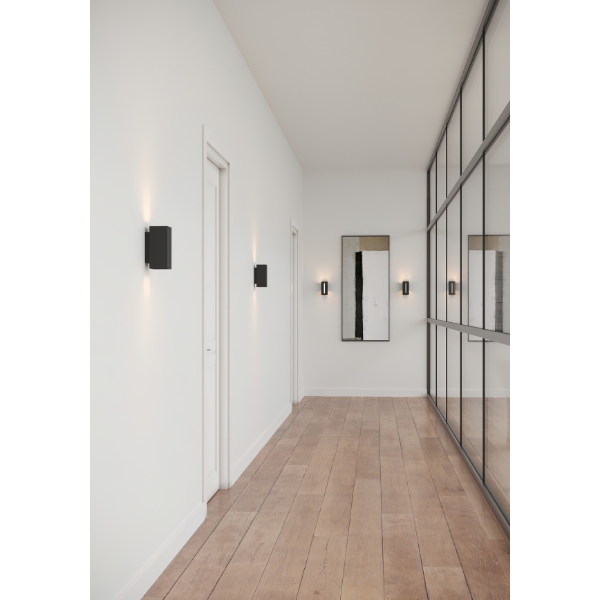 Nordlux - Applique a LED dimmerabile CURTIZ 2xLED/4,5W/230V nero