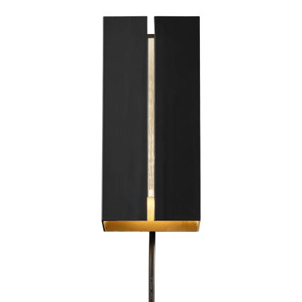 Nordlux - Applique a LED dimmerabile CURTIZ 2xLED/4,5W/230V nero