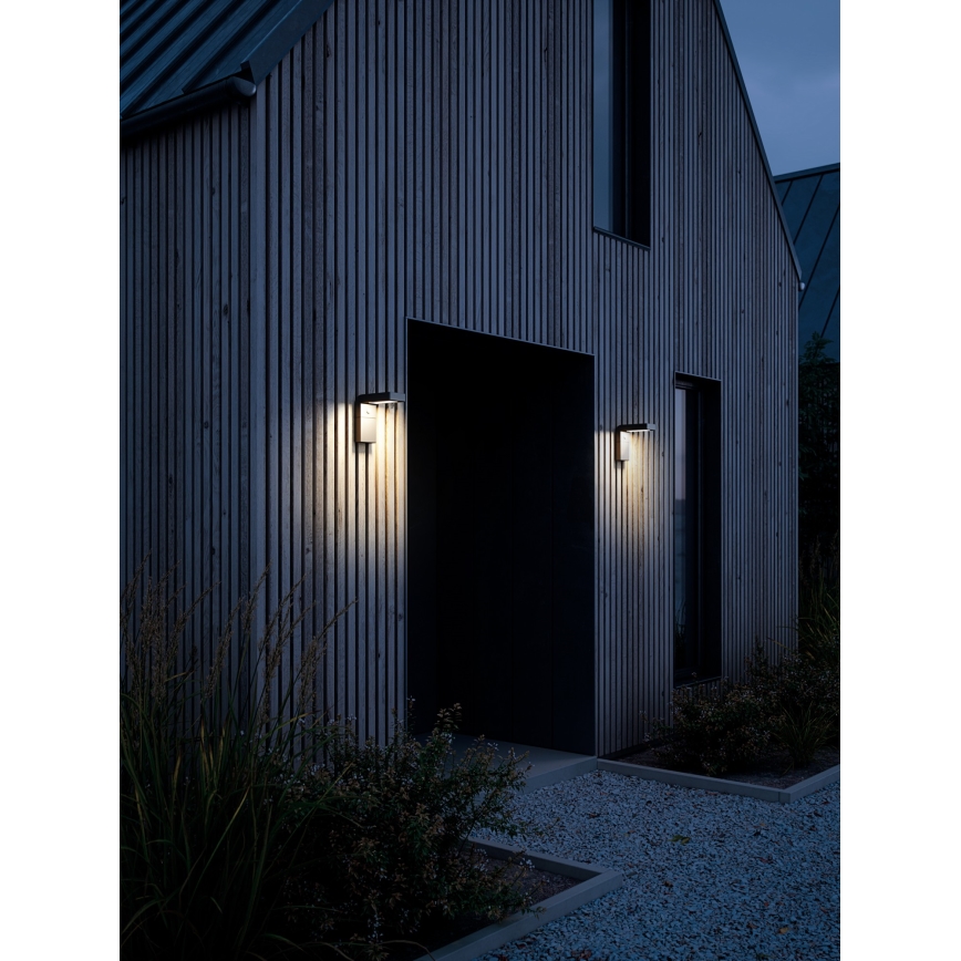 Nordlux - Applique a LED solare con sensore ALYA LED/5W/3,7V IP44