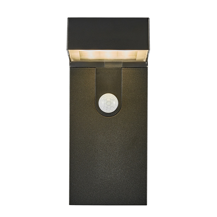Nordlux - Applique a LED solare con sensore ALYA LED/5W/3,7V IP44