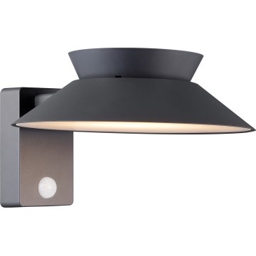 Nordlux - Applique a LED solare con sensore JUSTINA LED/5W/3,7V IP44