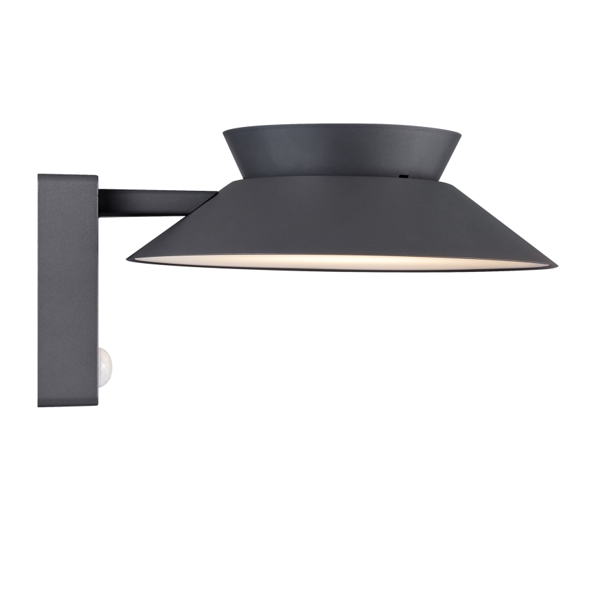 Nordlux - Applique a LED solare con sensore JUSTINA LED/5W/3,7V IP44