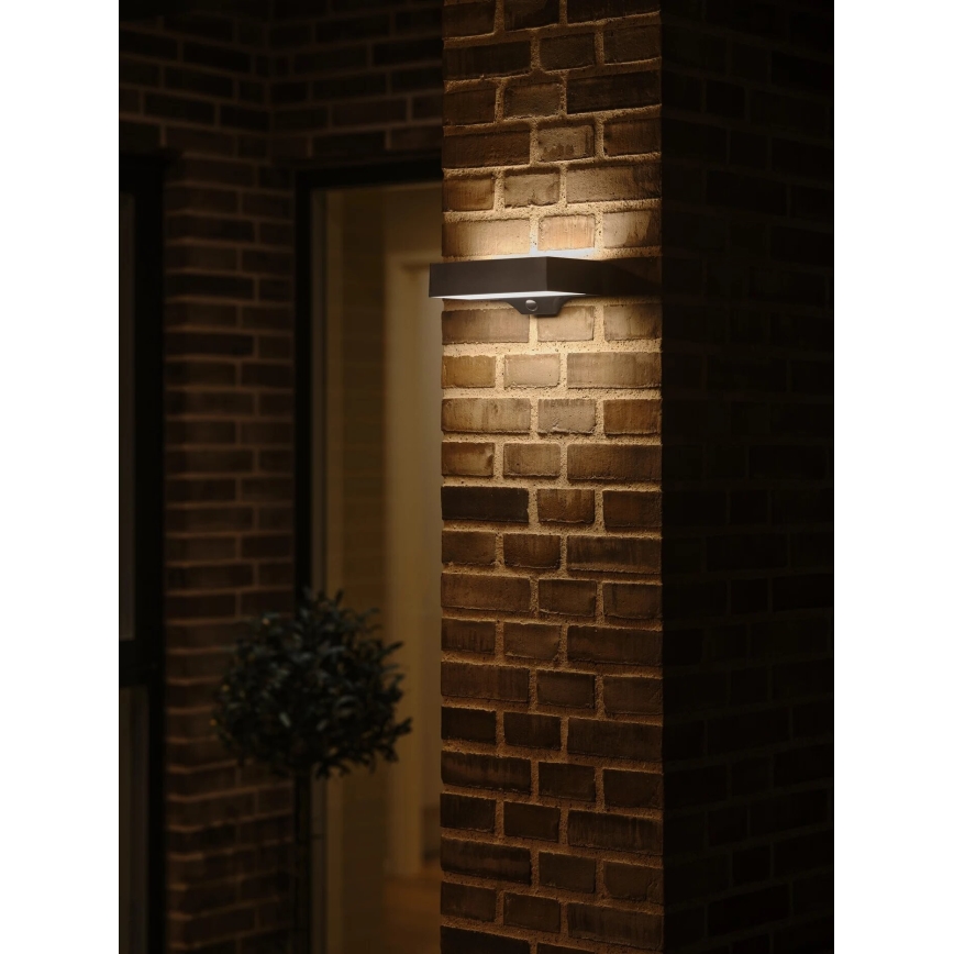 Nordlux - Applique a LED solare con sensore MONAY LED/5W/5V 3000K IP44