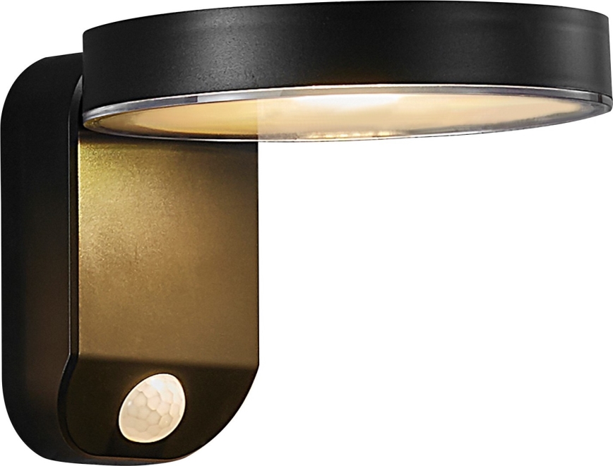 Nordlux - Applique a LED solare con sensore RICA LED/5W/3,7V IP44 arrotondato