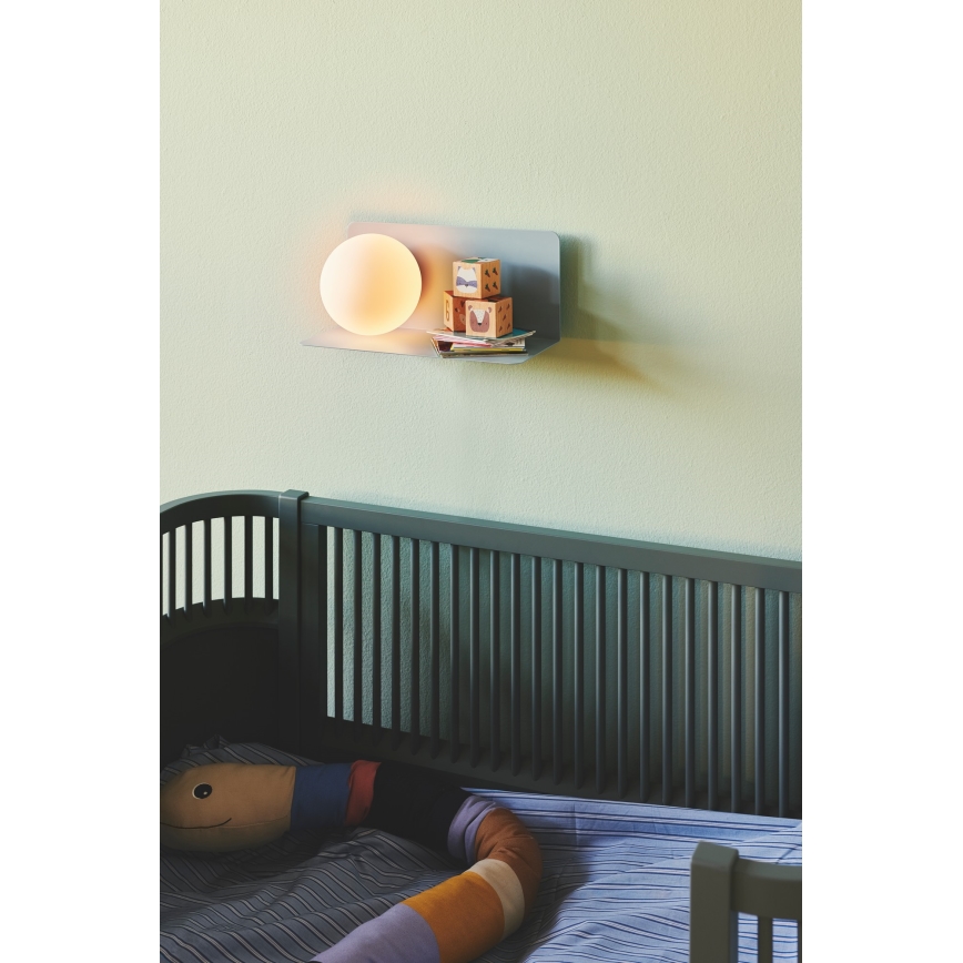 Nordlux - Applique con mensola LILIBETH 1xE14/25W/230V blu