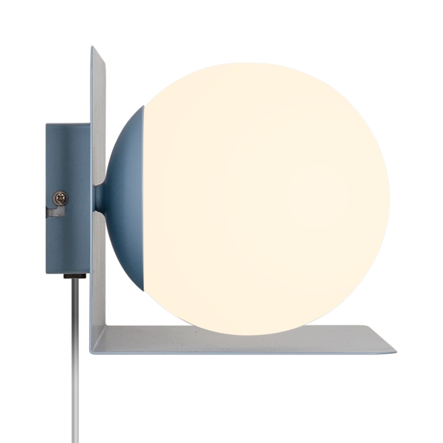 Nordlux - Applique con mensola LILIBETH 1xE14/25W/230V blu