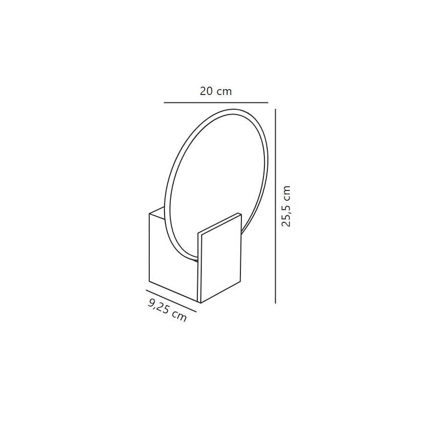 Nordlux - Applique da bagno dimmerabili a LED HESTER LED/9,5W/230V IP44 bianco