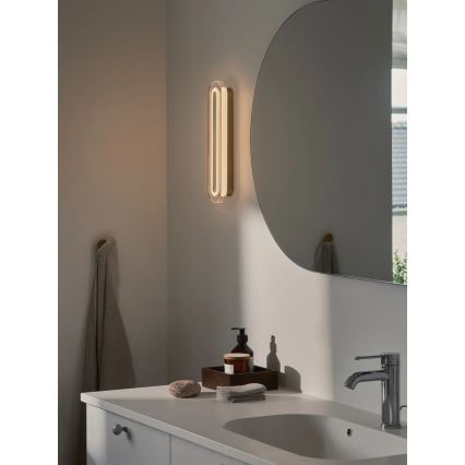 Nordlux - Applique da bagno LED CAVARA LED/11W/230V 3000/4000K IP44 ottone