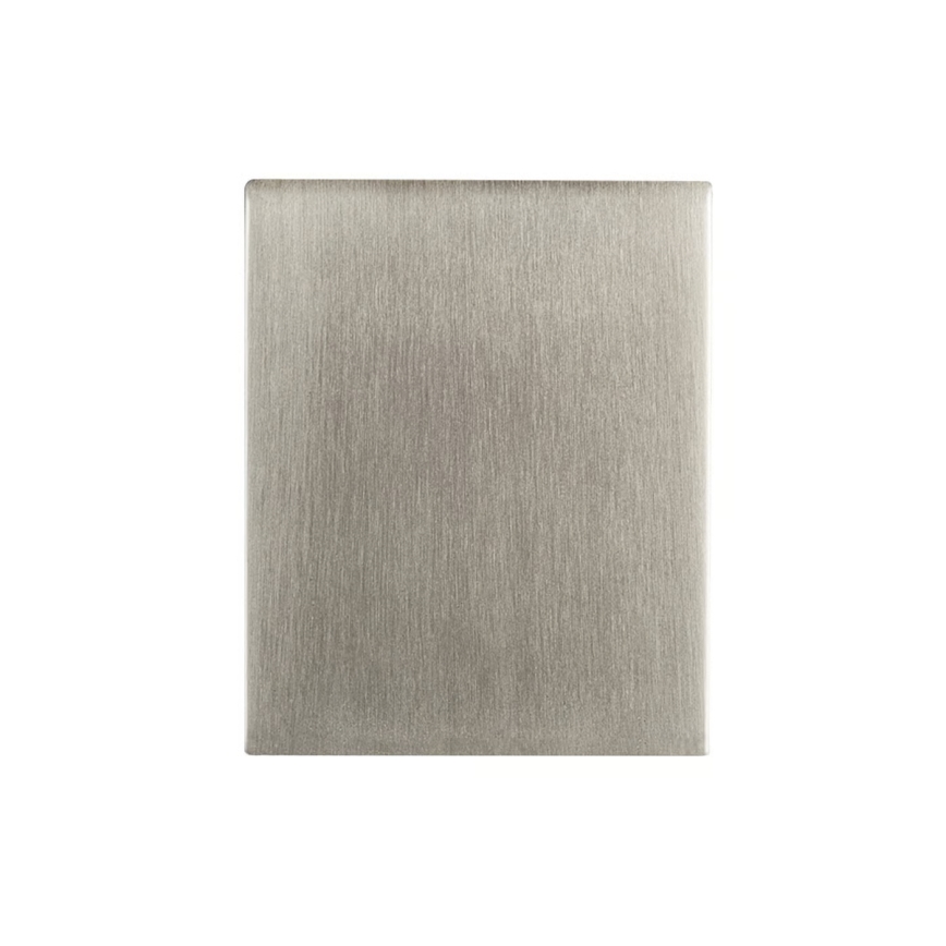 Nordlux - Applique da esterno a LED CANTO 2xLED/5W/230V IP44 acciaio inossidabile