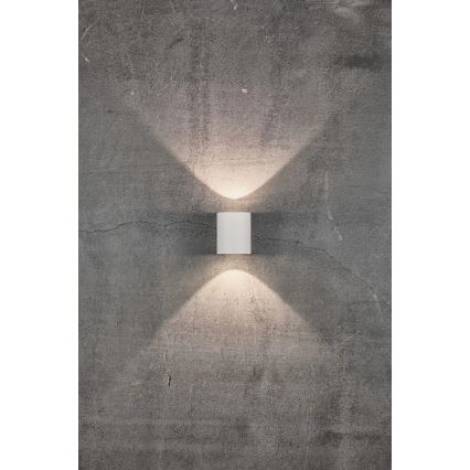 Nordlux - Applique da esterno a LED CANTO 2xLED/6W/230V IP44 bianco
