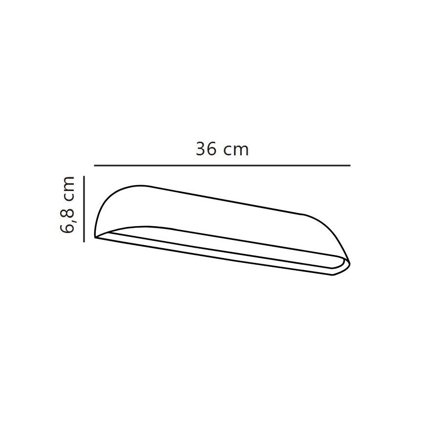 Nordlux - Applique da esterno a LED FRONT LED/11W/230V IP44