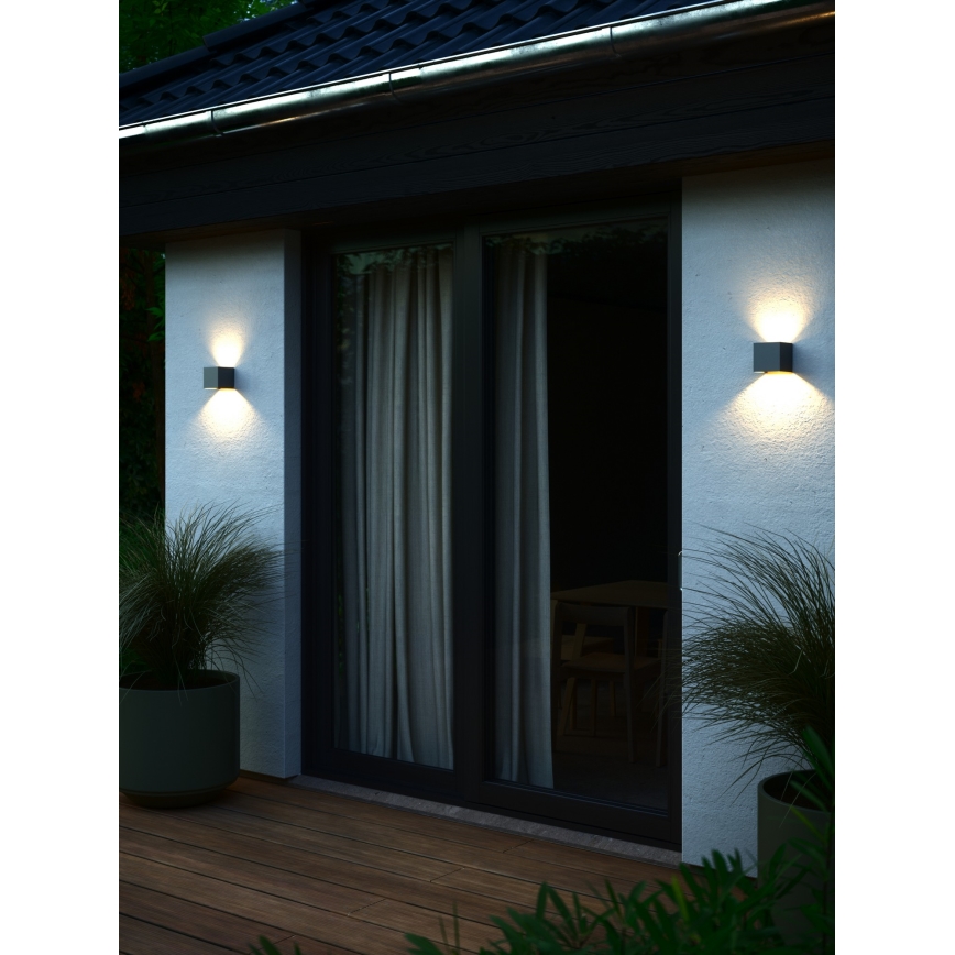 Nordlux - Applique da esterno a LED MILDA LED/4,9W/230V IP44 antracite