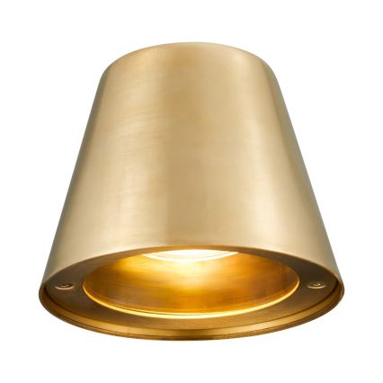 Nordlux - Applique da esterno ALERIA 1xGU10/35W/230V IP44 in ottone