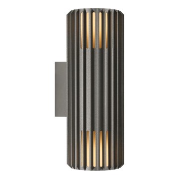 Nordlux - Applique da esterno ALUDRA 2xE27/15W/230V IP54 antracite