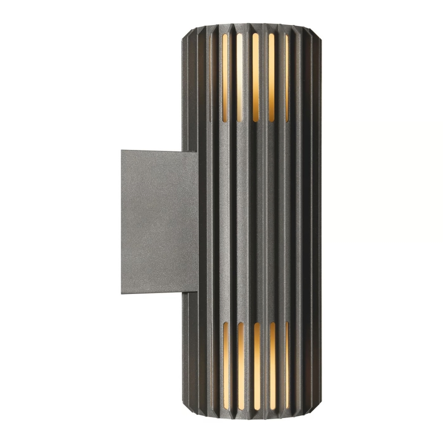 Nordlux - Applique da esterno ALUDRA 2xE27/15W/230V IP54 antracite