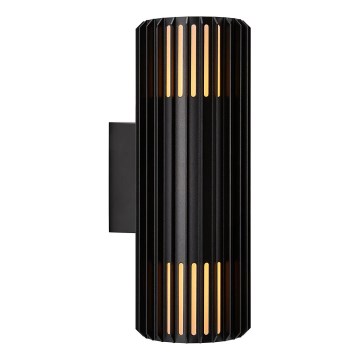 Nordlux - Applique da esterno ALUDRA 2xE27/15W/230V IP54 nero