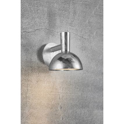 Nordlux - Applique da esterno ARKI 1xE27/20W/230V IP54 argento