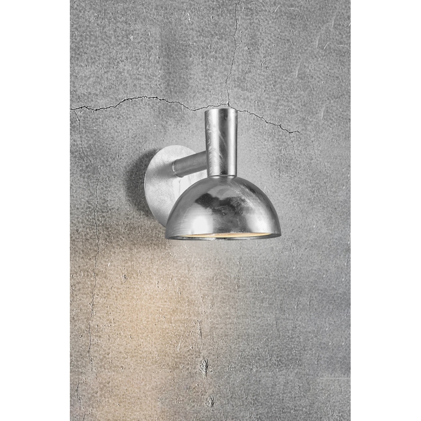 Nordlux - Applique da esterno ARKI 1xE27/20W/230V IP54 argento