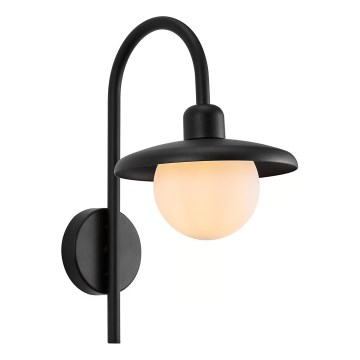 Nordlux - Applique da esterno BERLO 1xE27/10W/230V IP44 nero