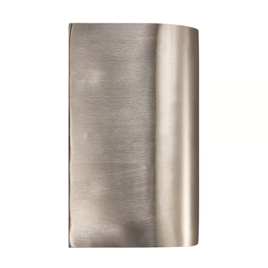 Nordlux - Applique da esterno CANTO 2xGU10/28W/230V IP44 acciaio inox