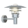 Nordlux - Applique da esterno con sensore LONSTRUP 1xE27/60W/230V IP44 argento