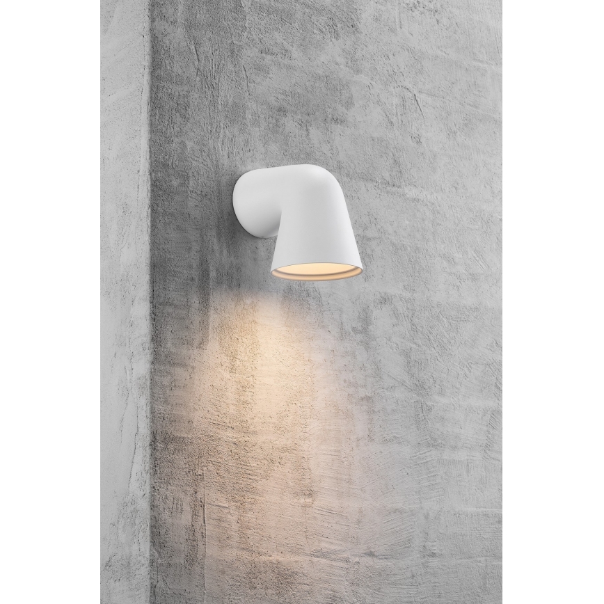 Nordlux - Applique da esterno FRONT 1xGU10/28W/230V IP44 bianco