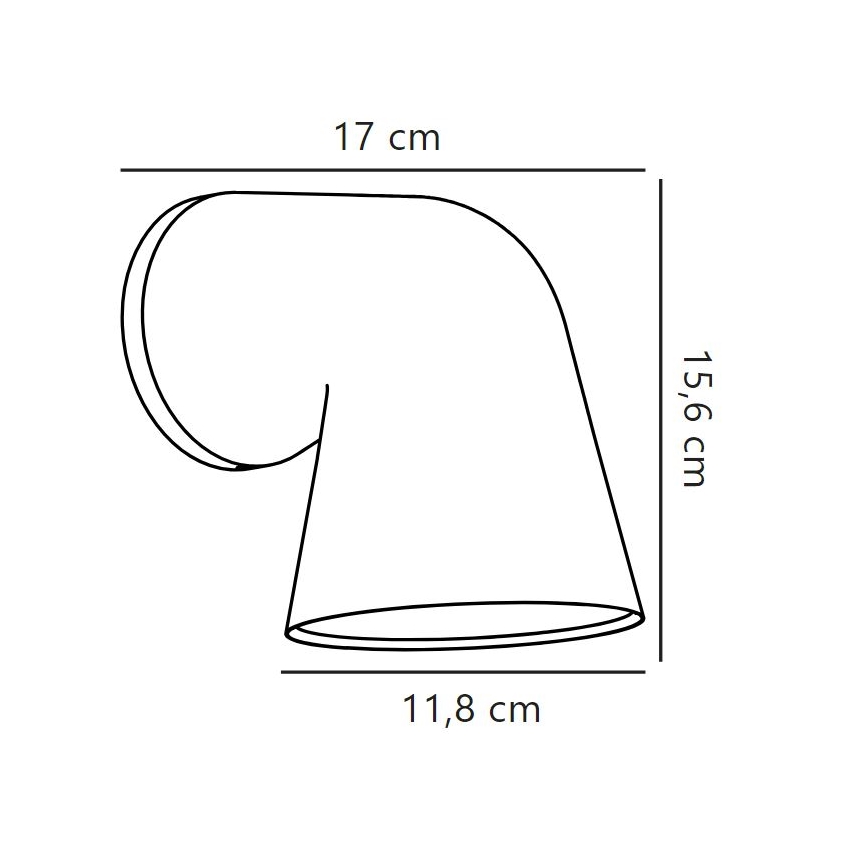 Nordlux - Applique da esterno FRONT 1xGU10/28W/230V IP44 bianco