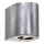 Nordlux - Applique da esterno LED CANTO 2xLED/6W/230V IP44 argento