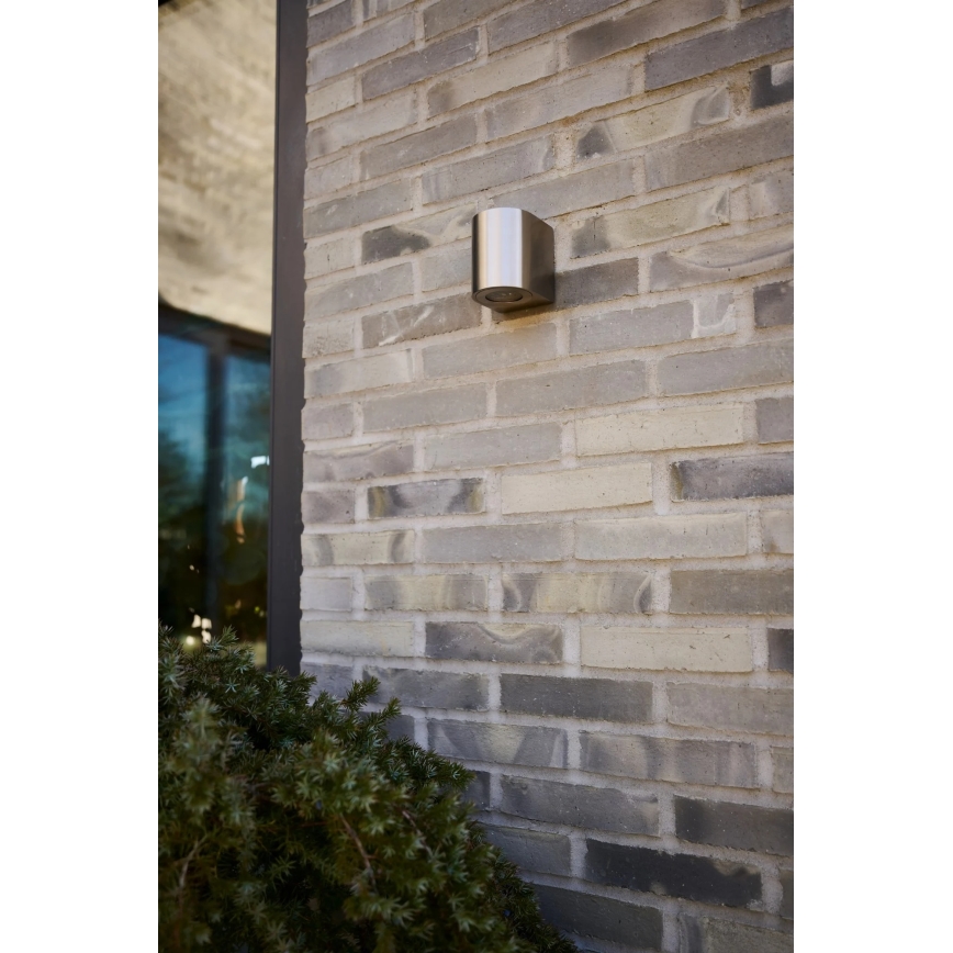 Nordlux - Applique da esterno LED CANTO 2xLED/6W/230V IP44 in acciaio inox