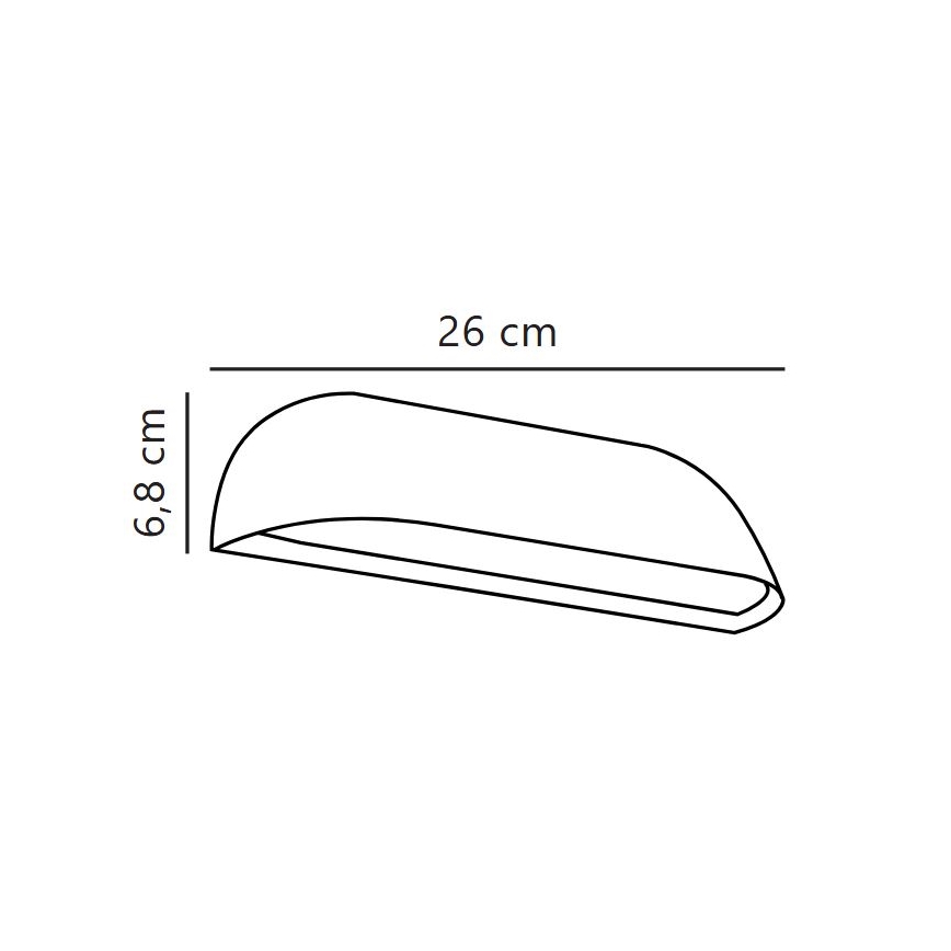 Nordlux - Applique da esterno LED FRONT 9,5W/230V IP44