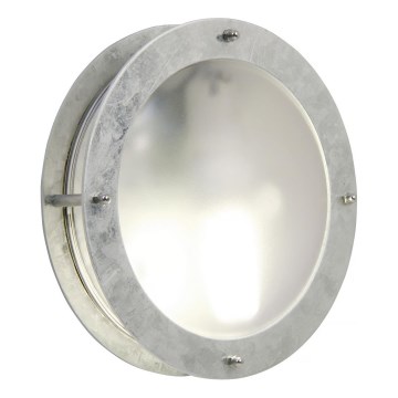 Nordlux - Applique da esterno MALTA 1xE27/60W/230V argento