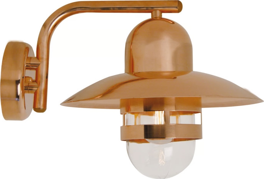 Nordlux - Applique da esterno NIBE 1xE27/60W/230V IP54 rame