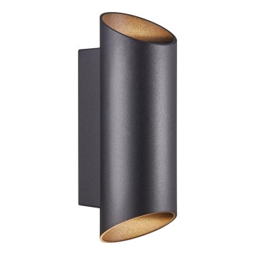 Nordlux - Applique da esterno NICO 2xGU10/25W/230V IP54 nero