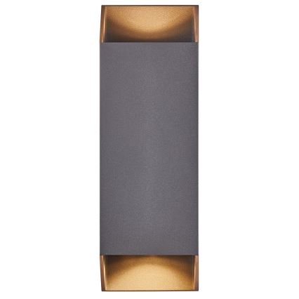 Nordlux - Applique da esterno NICO 2xGU10/35W/230V IP54 antracite