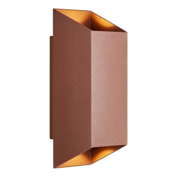 Nordlux - Applique da esterno NICO 2xGU10/35W/230V IP54 marrone