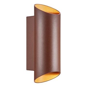 Nordlux - Applique da esterno NICO 2xGU10/35W/230V IP54 marrone