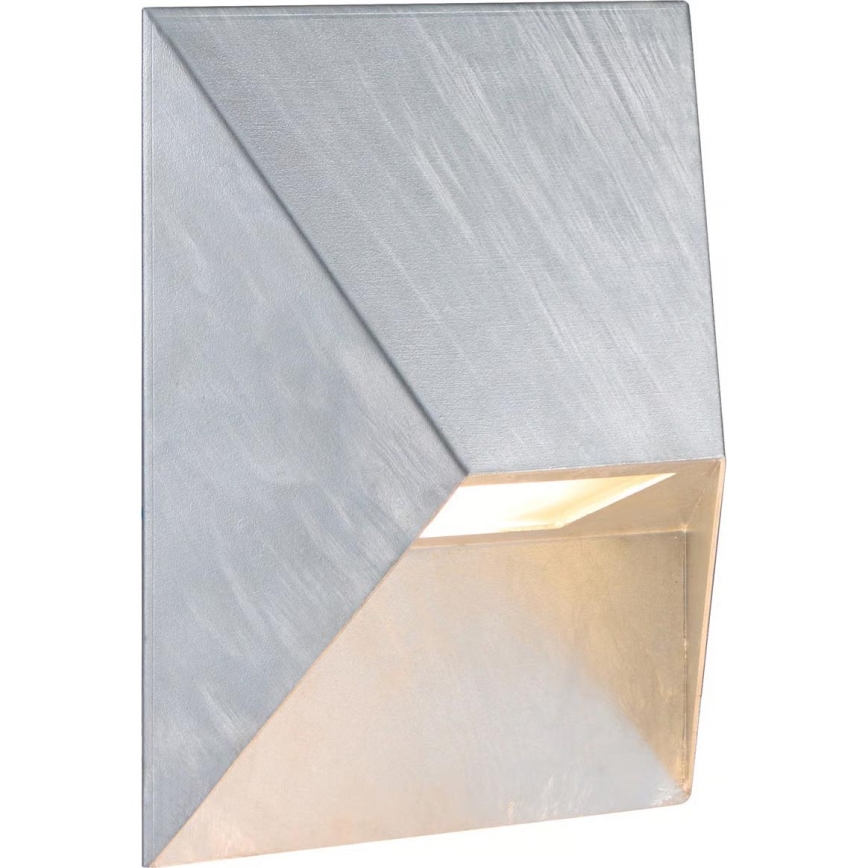 Nordlux - Applique da esterno PONTIO 1xGU10/25W/230V IP54 argento