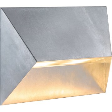 Nordlux - Applique da esterno PONTIO 2xGU10/25W/230V IP54 argento