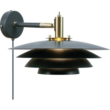 Nordlux - Applique da parete BRETAGNE 1xG9/25W/230V antracite