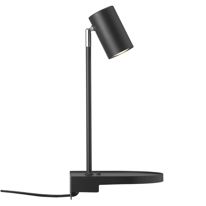 Nordlux - Applique da parete con mensola CODY 1xGU10/15W/230V bianca
