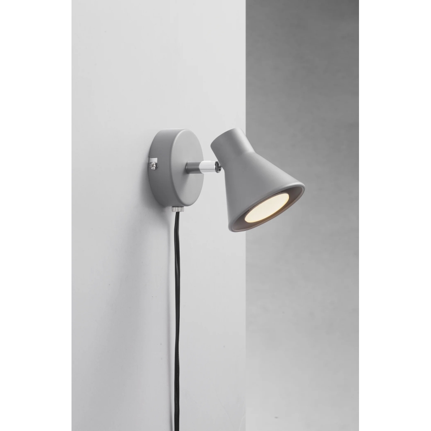Nordlux - Applique da parete EIK 1xGU10/35W/230V grigio