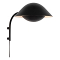 Nordlux - Applique da parete FREYA 1xE14/40W/230V nera
