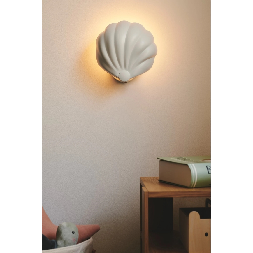 Nordlux - Applique da parete KONCHI 1xE14/25W/230V bianca