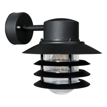 Nordlux - Applique da parete per esterni VEJERS 1xE27/60W/230V IP54 nero