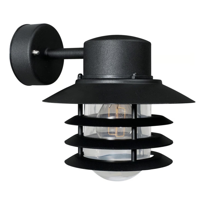 Nordlux - Applique da parete per esterni VEJERS 1xE27/60W/230V IP54 nero