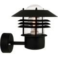 Nordlux - Applique da parete per esterni VEJERS 1xE27/60W/230V IP54 nero