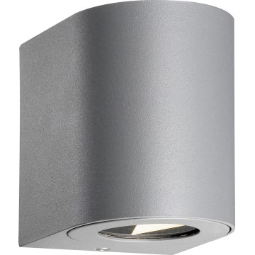 Nordlux - Applique LED da esterno CANTO 2xLED/5,5W/230V IP44 grigio